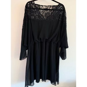 ASOS Lace Black Dress